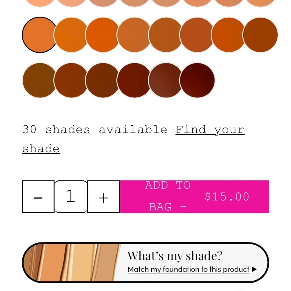 Bronze Venus T1 -‎ Uoma by Sharon C Flawless IRL Skin Perfecting Foundation